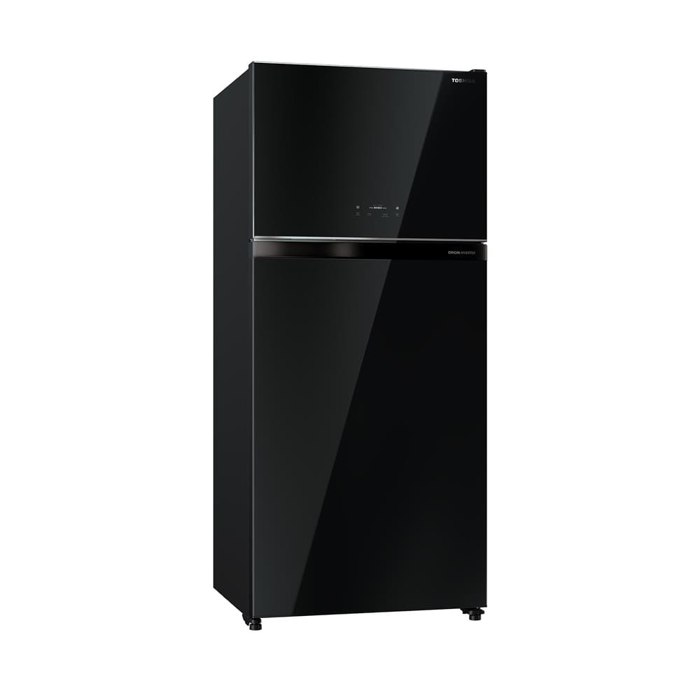 ตู้เย็น 2 ประตู TOSHIBA GR-RT835WE-PGTH(XK) 21.5 คิว กระจกดำ