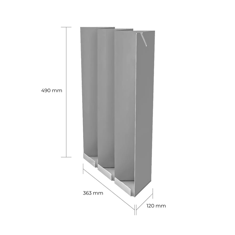 ที่เก็บร่ม SPACE MAKER 36.3X12X49 ซม. สีเทา