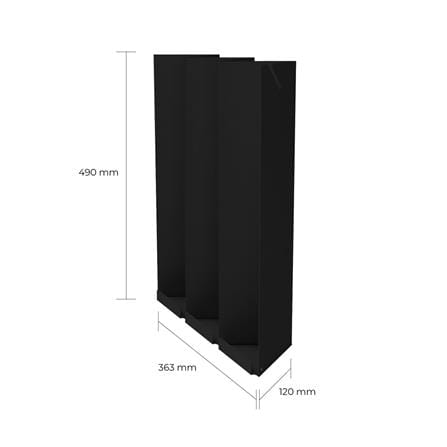 ที่เก็บร่ม SPACE MAKER 36.3X12X49 ซม. สีดำ_4