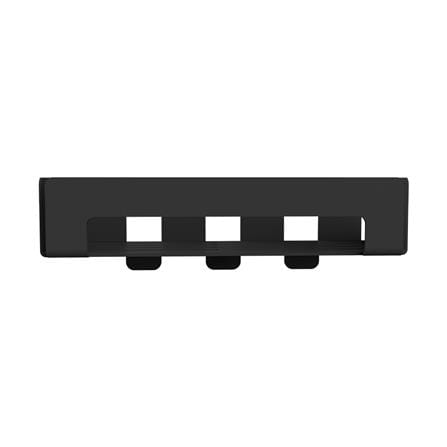 แผ่นชั้นวางของเหล็ก SPACEMAKER 25X8.9X5.1 ซม. สีดำ_1