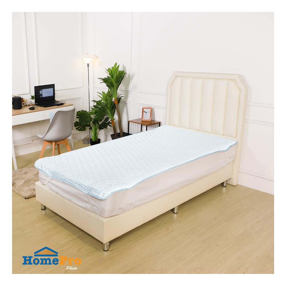 ผ้ารองกันเปื้อน TWIN SIZE HOME LIVING STYLE WATERPROOF COOLING สีขาว