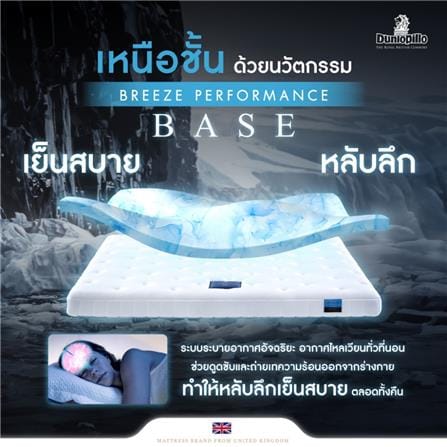 แผ่นรองนอน 3.5 ฟุต DUNLOPILLO EXBURY_6