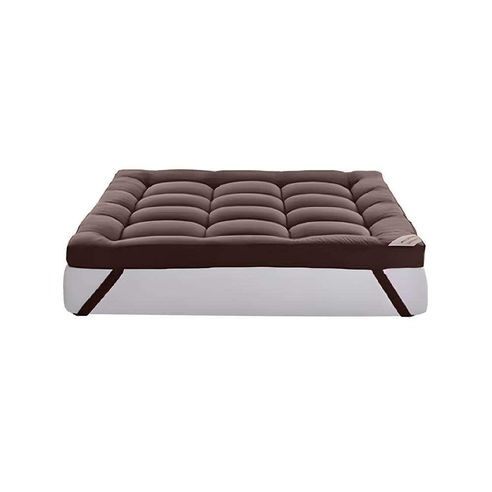 แผ่นรองนอน 6 ฟุต WOODFIELD WARRANT สี DARK BROWN