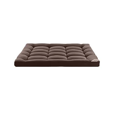 แผ่นรองนอน 6 ฟุต WOODFIELD WARRANT สี DARK BROWN_0