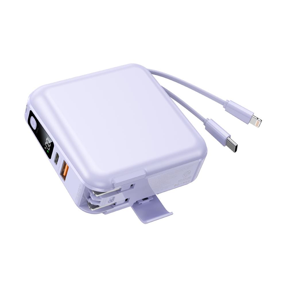 แบตเตอรี่สำรอง MOFIT M15 15000MAH สีม่วง