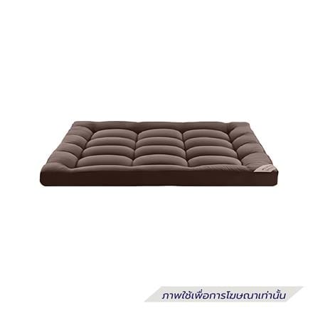 แผ่นรองนอน 3 ฟุต WOODFIELD WARRANT สี DARK BROWN_0