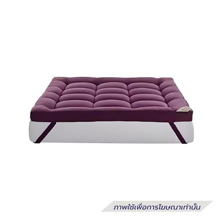 แผ่นรองนอน 5 ฟุต WOODFIELD WARRANT สี CRIMSON_1