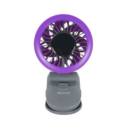 พัดลมพกพา 4 นิ้ว EKONO EK-PTB10 สีเทา