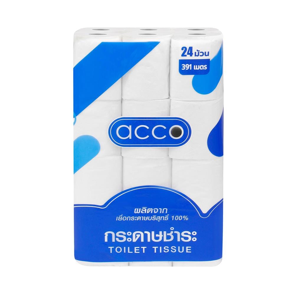 กระดาษชำระ ACCO PLUS (แพ็ก 24 ม้วน)