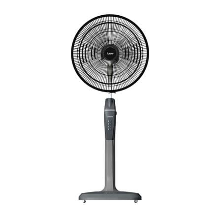 พัดลมตั้งพื้น 18 นิ้ว MITSUBISHI LV18A-GC CY-GY สีเทา_0