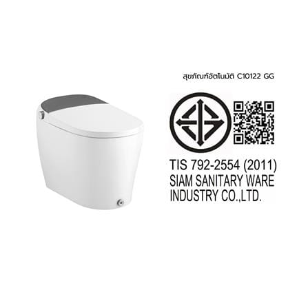 สุขภัณฑ์อัตโนมัติ COTTO SQUIBB C10122/GG 6 ลิตร_5