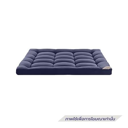 แผ่นรองนอน 3.5 ฟุต WOODFIELD WARRANT สี NAVY BLUE_0