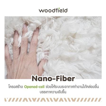 แผ่นรองนอน 5 ฟุต WOODFIELD WARRANT สี NAVY BLUE_5