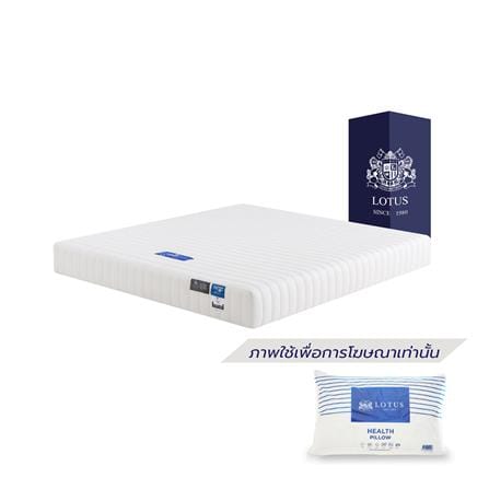 ที่นอนพ็อกเก็ตสปริง 3.5 ฟุต สุญญากาศ LOTUS รุ่น ASLEEP I พร้อมหมอนหนุน 1 ใบ_0