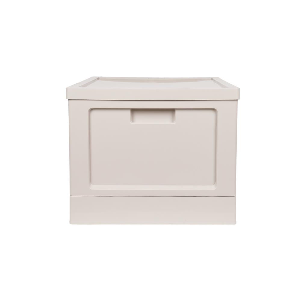 กล่องเก็บของพับได้ STACKO LAURA 55 ลิตร 50.5X36.5X29.5 ซม. สีขาว