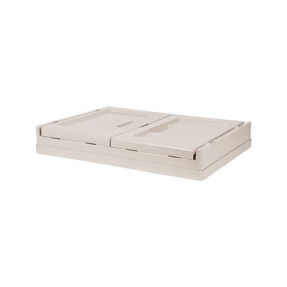 กล่องเก็บของพับได้ STACKO LAURA 55 ลิตร 50.5X36.5X29.5 ซม. สีขาว