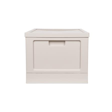กล่องเก็บของพับได้ STACKO LAURA 55 ลิตร 50.5X36.5X29.5 ซม. สีขาว_3