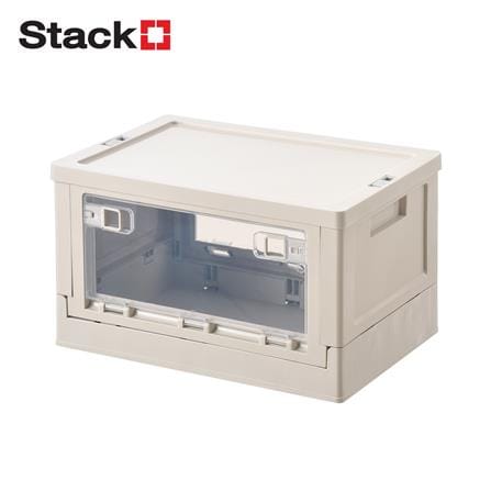กล่องเก็บของพับได้ STACKO LAURA 20 ลิตร 36X25X21 ซม. สีขาว_1