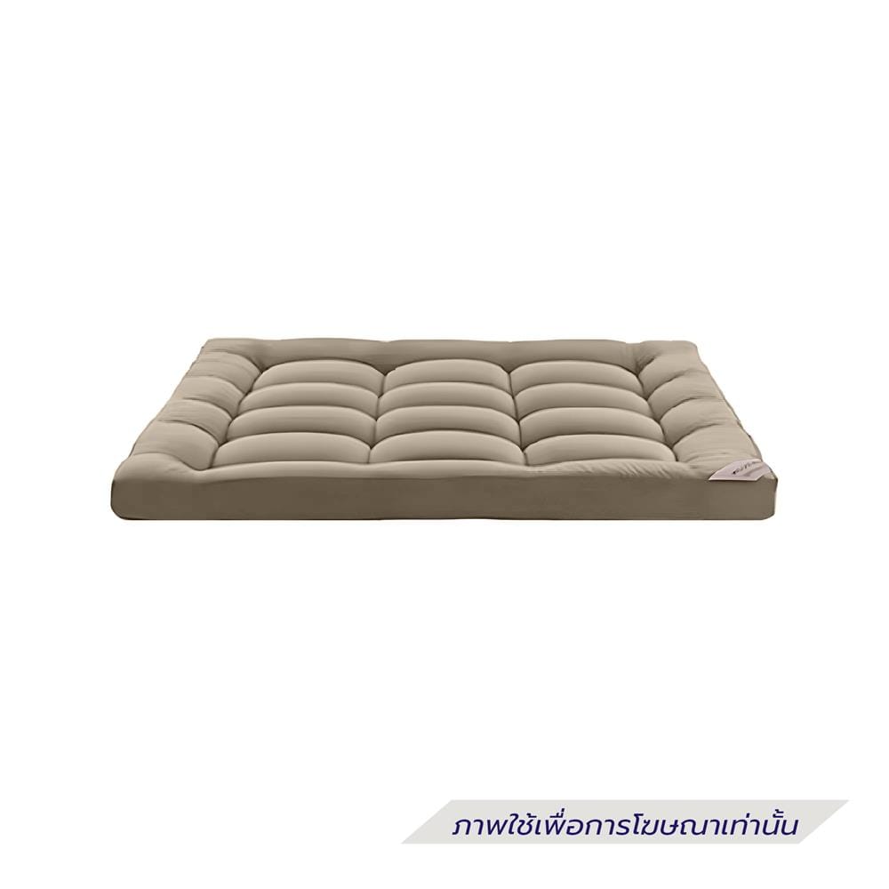 แผ่นรองนอน 3.5 ฟุต WOODFIELD WARRANT สี KHAKI
