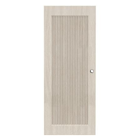 ประตูภายใน UPVC เจาะลูกบิด AZLE PZ05 80x200 ซม. สี WHITE GRAY_1