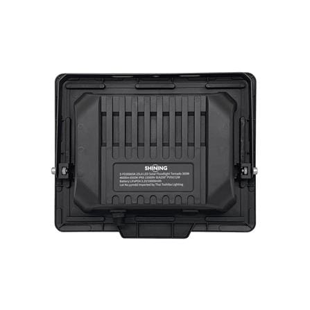 ไฟสปอตไลท์ SOLAR SHINING TORNADO S-FD30065K-2SLA 300 วัตต์ DAYLIGHT สีดำ_3