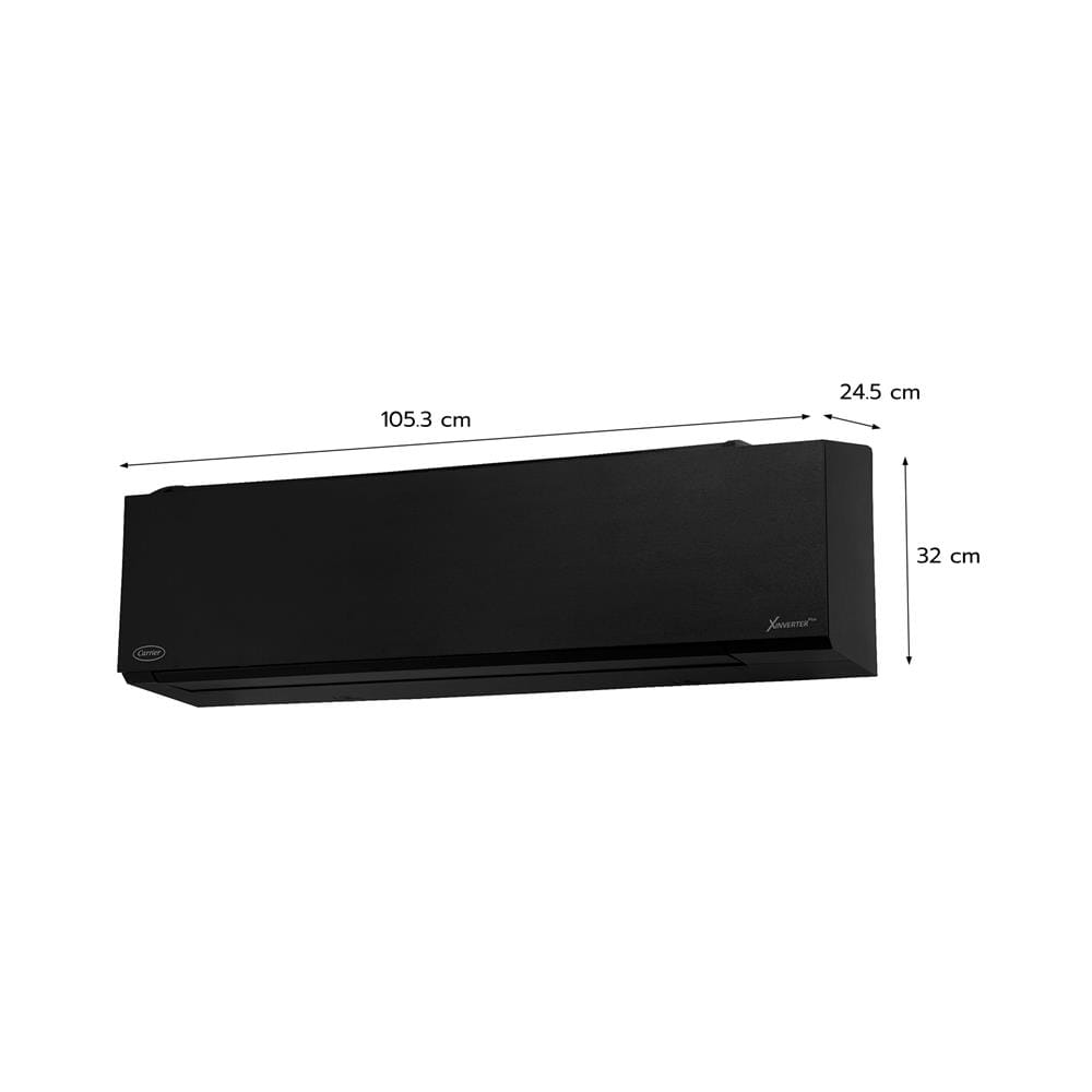 แอร์ผนัง CARRIER 42TVAB033BBI 30000 บีทียู อินเวอร์เตอร์ สีดำ