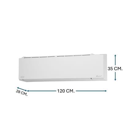 แอร์ผนัง CARRIER 42TVAB036BI 36000 บีทียู อินเวอร์เตอร์ สีขาว_7