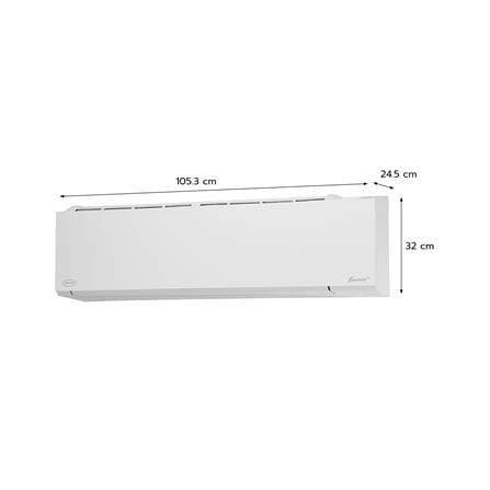 แอร์ผนัง CARRIER 42TVAB033BWI 30000 บีทียู อินเวอร์เตอร์ สีขาว_6