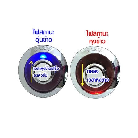 หม้อหุงข้าว MANUAL SKG SK-125 1.2 ลิตร สีขาว/ชมพู_6