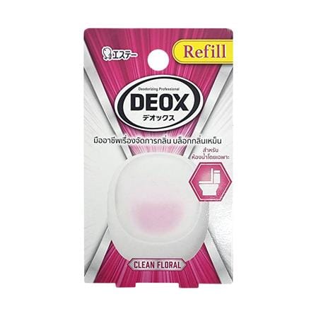 รีฟิลน้ำหอมปรับอากาศห้องน้ำ SHALDAN DEOX 6 มล. CLEAN FLORAL_0