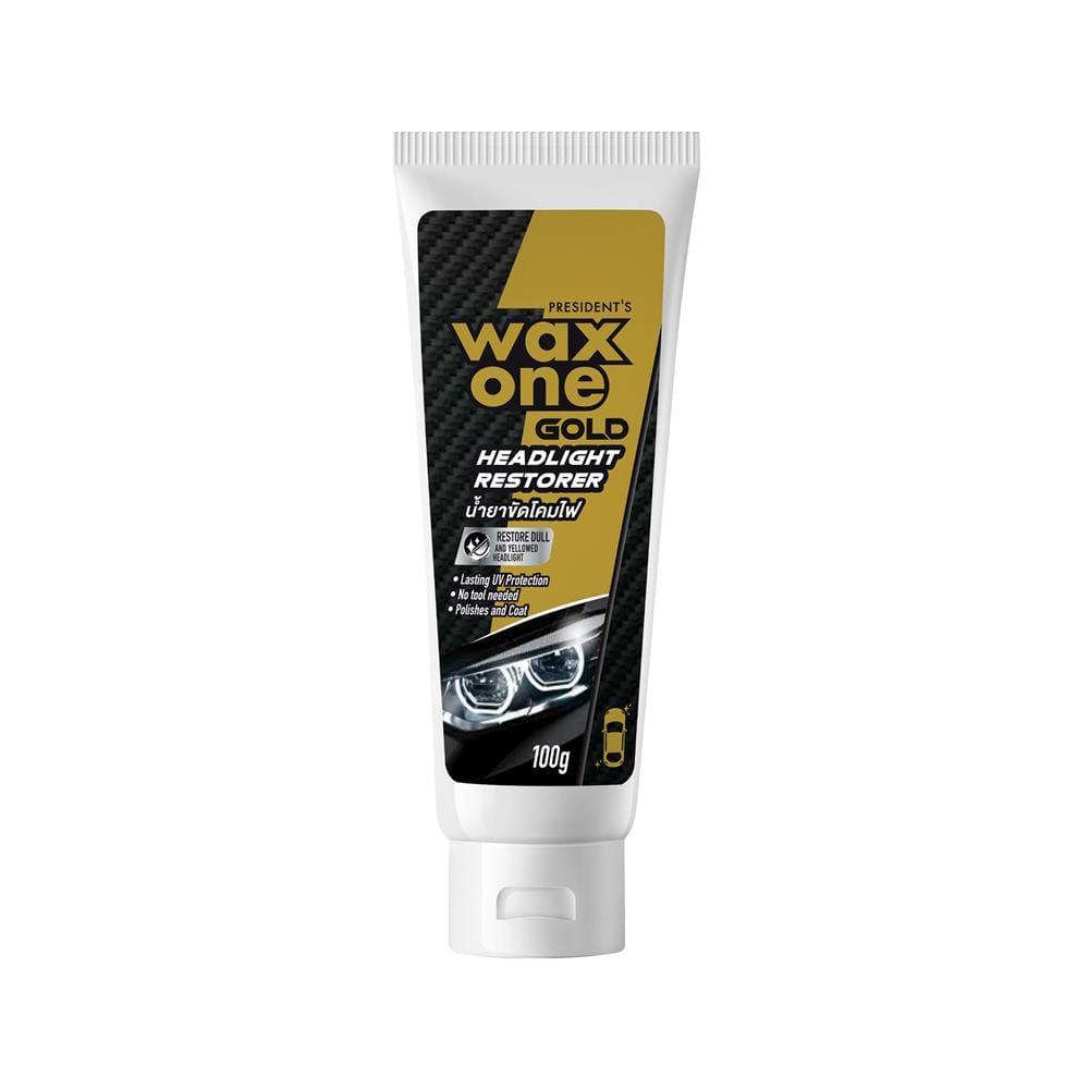 น้ำยาขัดโคมไฟรถยนต์ WAX ONE 100 กรัม