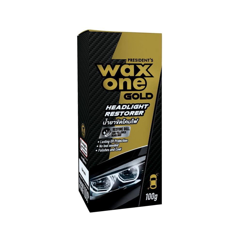 น้ำยาขัดโคมไฟรถยนต์ WAX ONE 100 กรัม