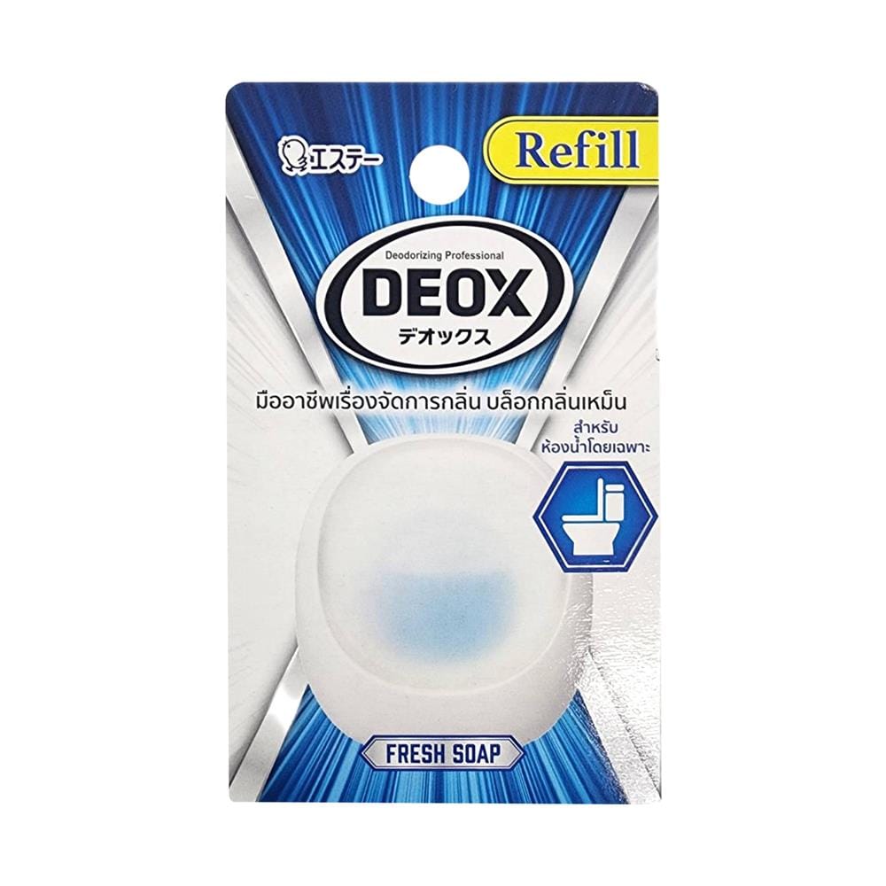 รีฟิลน้ำหอมปรับอากาศห้องน้ำ SHALDAN DEOX 6 มล. FRESH SOAP