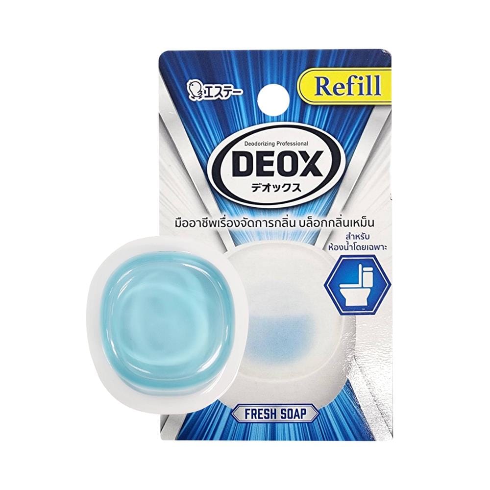 รีฟิลน้ำหอมปรับอากาศห้องน้ำ SHALDAN DEOX 6 มล. FRESH SOAP