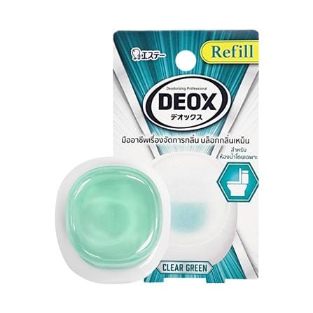 รีฟิลน้ำหอมปรับอากาศห้องน้ำ SHALDAN DEOX 6 มล. CLEAR GREEN_2