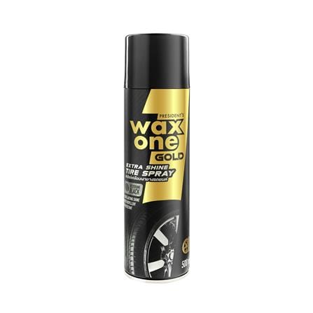 สเปรย์เคลือบเงายางรถยนต์ WAX ONE 500 มล._0