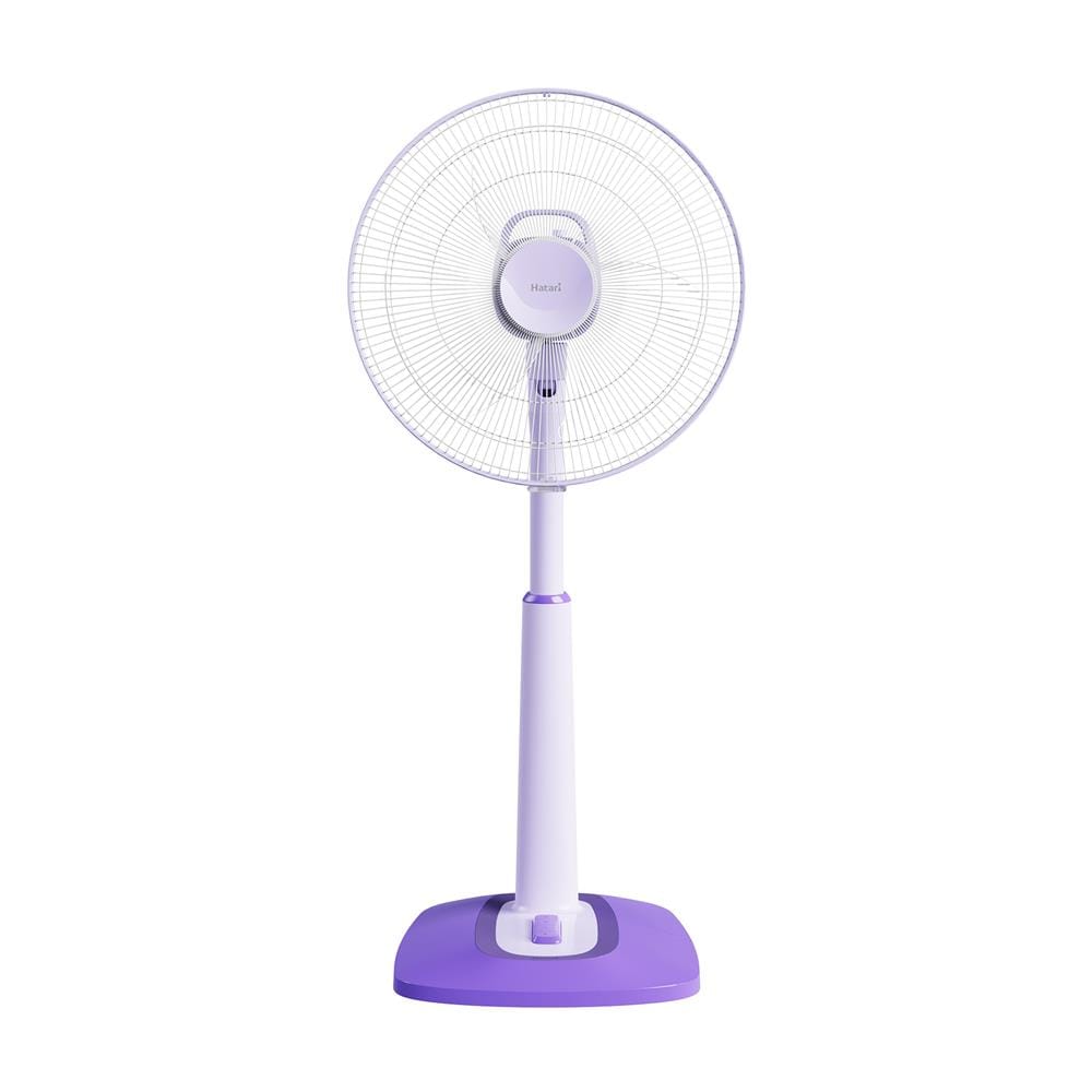 พัดลมสไลด์ 16 นิ้ว HATARI S16C1 สีม่วง