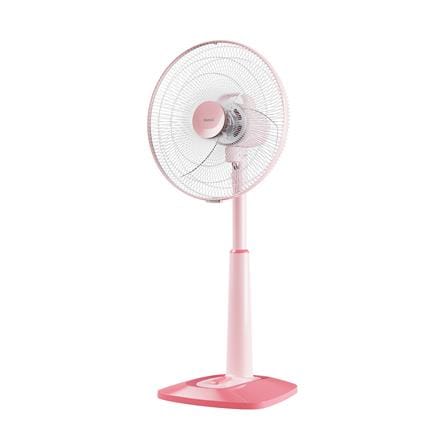 พัดลมสไลด์ 16 นิ้ว HATARI S16C1 สีชมพู_1