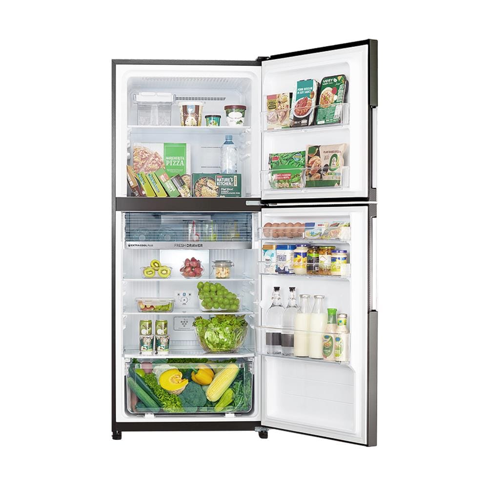 ตู้เย็น 2 ประตู SHARP SJ-XP470TP-DK 15.2 คิว สีเทาเข้ม