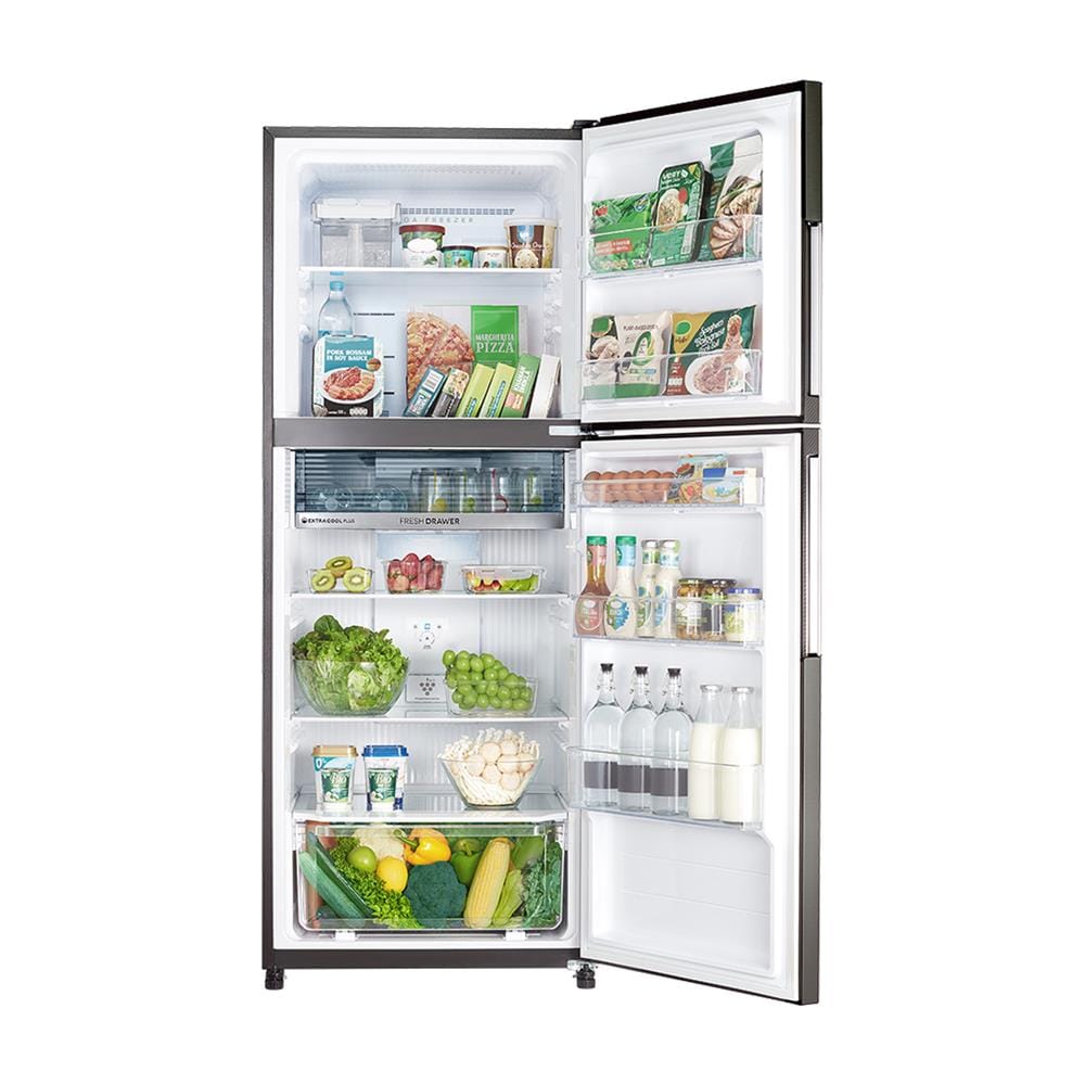 ตู้เย็น 2 ประตู SHARP SJ-XP500TP-DK 16.6 คิว สีเทา
