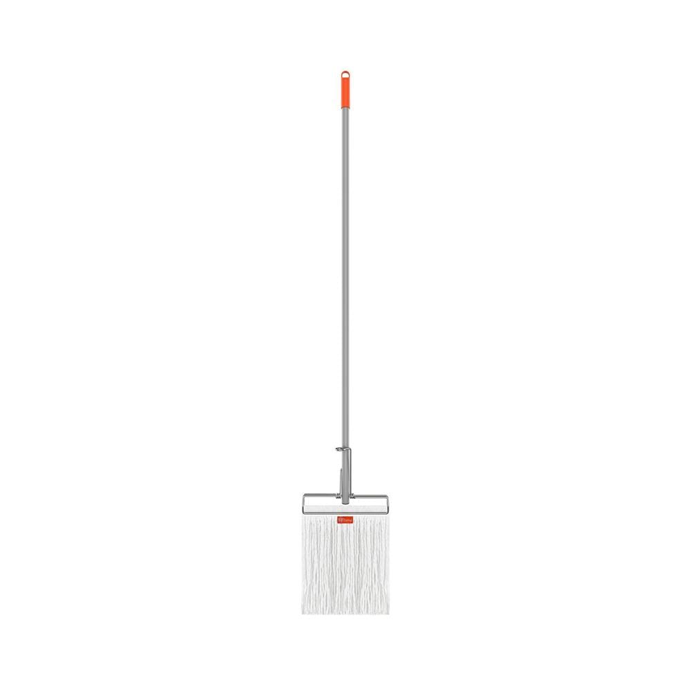 ไม้ม็อบถูพื้นแบบหนีบด้ามยาว ZUMO ZM13 10 นิ้ว สีขาว/ส้ม