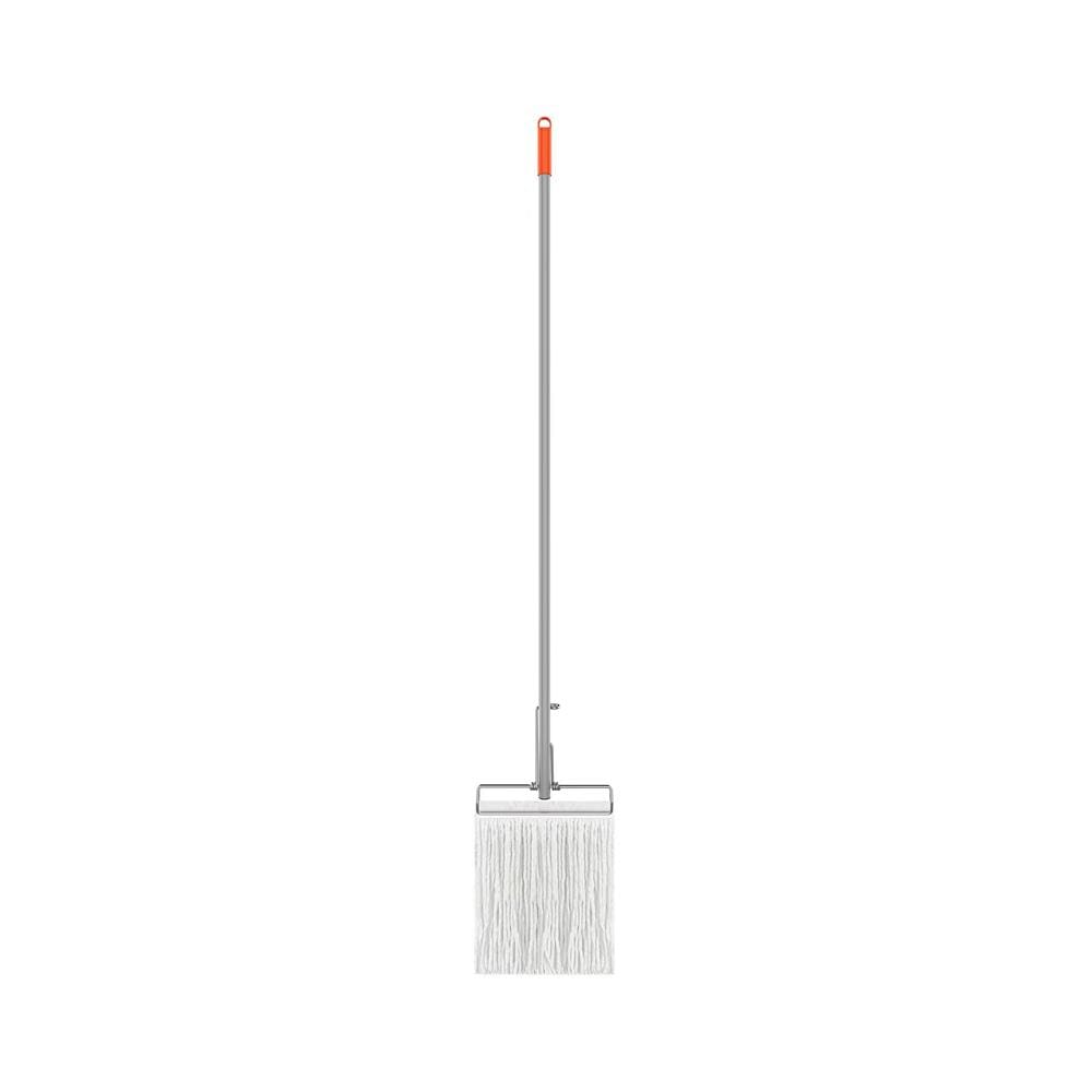 ไม้ม็อบถูพื้นแบบหนีบด้ามยาว ZUMO ZM13 10 นิ้ว สีขาว/ส้ม