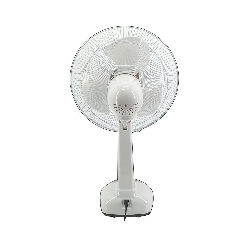 พัดลมโซลาร์เซลล์ 12 นิ้ว SKG SK-125L สีขาว