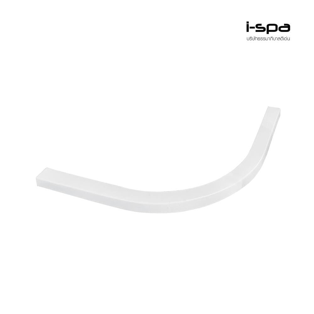 ธรณีเทียม I-SPA CURVE 90/ I-CS-CMC90-W 90X90 ซม. สีขาว