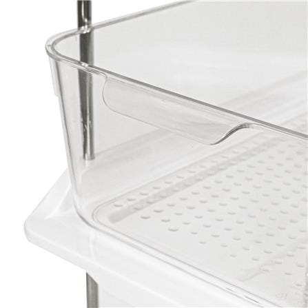 ชั้นวางของพร้อมถาดใส 3 ชั้น KECH BRINK 24X34X50.3 ซม._3