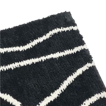 พรมห้องน้ำ HOME LIVING STYLE BILLIE 50X60 ซม. สีดำ_2