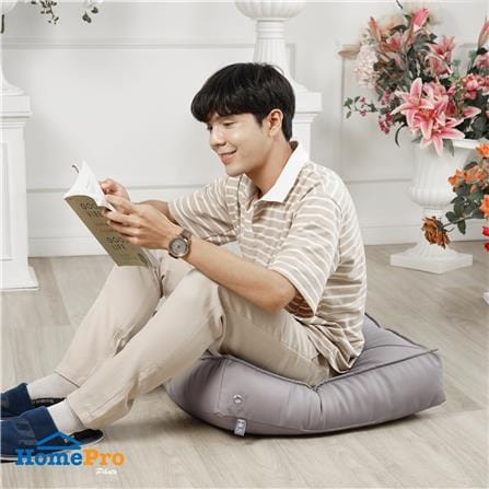 เบาะรองนั่ง HOME LIVING STYLE COLONY 22X22 นิ้ว สีเทา_4