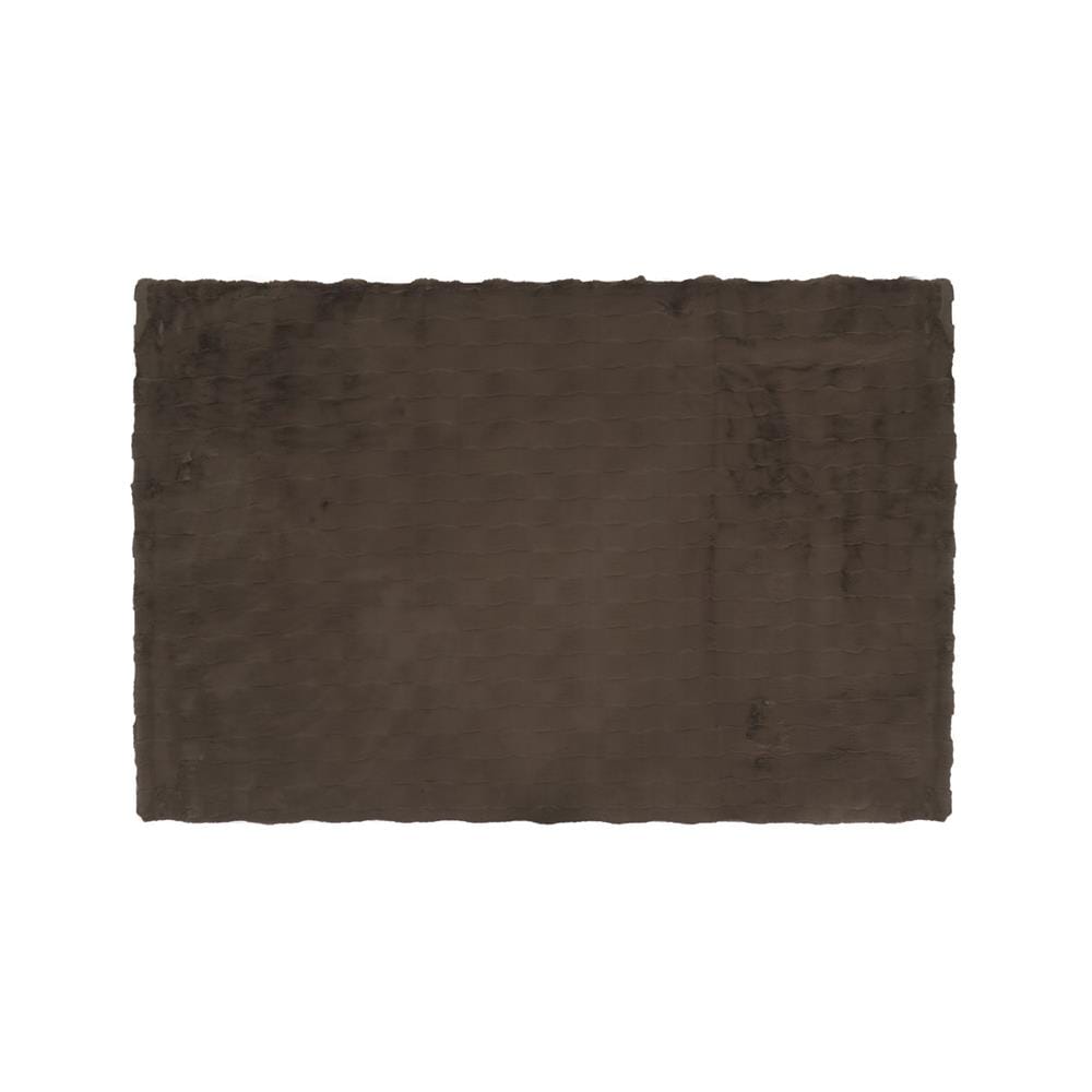 พรม HOME LIVING STYLE WEFER 120X180 ซม. สีน้ำตาลเข้ม_1