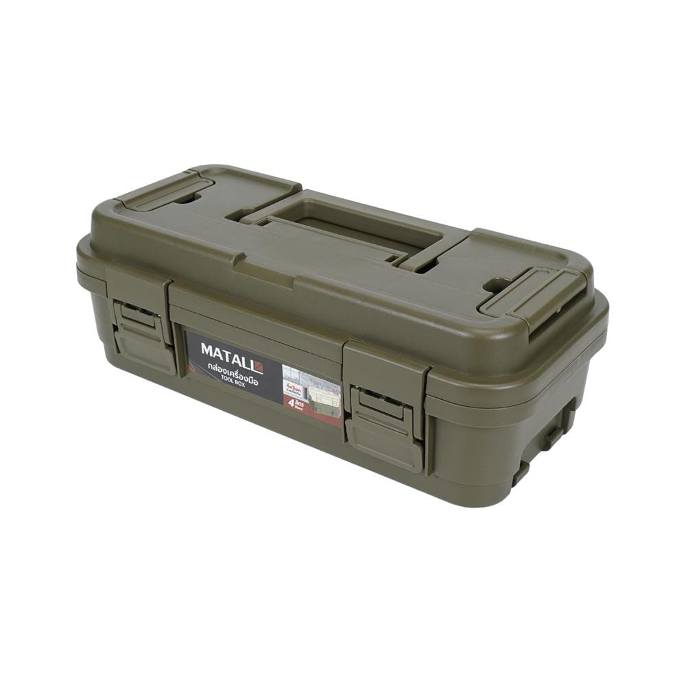 กล่องเครื่องมือ MATALL DY2501-GS 4 ลิตร สีเขียว