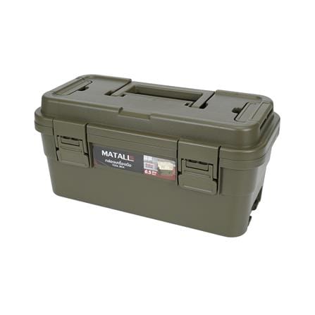 กล่องเครื่องมือ MATALL DY2501-GM 6.5L SIZE M สีเขียว_0